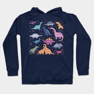 Cute Dinosaurs illustration Hoodie